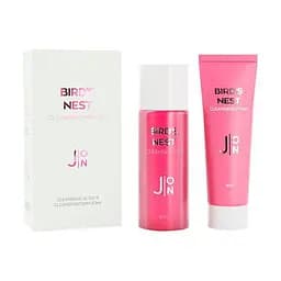 Набір мініатюр Bird's Nest Cleansing Mini Set: J:ON гідрофільна олія 55 мл пінка для вмивання 30 мл