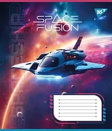 Набір зошитів Yes Space fusion А5 в лінійку 48 аркушів 10 шт. (767132) - мініатюра 6