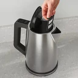 Electrolux Електрочайник, 1.7 л, Strix, дисплей, метал, підтримка темп, нерж - мініатюра 7