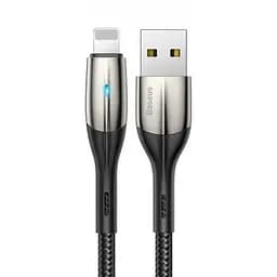Кабель Baseus Horizontal Data CableUSB Lightning 1.5A 2 м Чорний
