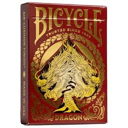 Карти гральні United States Playing Card Company Bicycle Red Dragon (Bicycle Premium) (ВР_КГБРД)