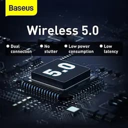 Навушники Bluetooth Baseus Encok True Wireless Earphones WM01 (NGWM01-02) білі - мініатюра 8