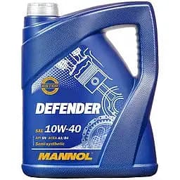 Олива моторна Mannol Defender 10w-40 SN/SM/CF 5 л (179702)