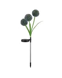 Вуличний світильник на сонячній батареї Goldlux 329516 Allium Color LED 6500K IP44 зелений - мініатюра 3