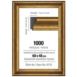 Рамка для пазлов Art Puzzle 1000 эл. 42 мм золотая (5715)