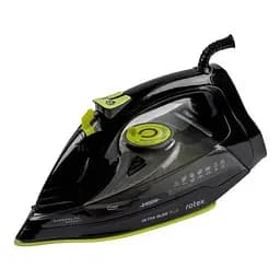 Прасувальна праска Rotex RIC65-C Ultra Glide Plus Керамічне покриття 2400Вт Резервуар 380мл Чорний / Жовтий