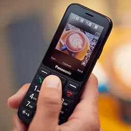 Мобільний телефон Panasonic KX-TU250 Black (KX-TU250EXB) - мініатюра 9