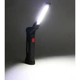 Світильник Worklight W-52 18650 з магнітом та гачком ліхтар акумуляторний з червоним та білим світлом - мініатюра 3