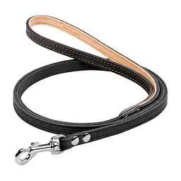 Повідець "CoLLaR" одинарний непрошитий (ширина 10мм довжина 122см) чорний