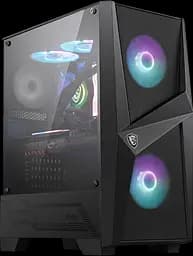 Корпус MSI MAG FORGE 100R ARGB Black - мініатюра 2
