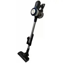 Вертикальний акумуляторний пилосос Crownberg СВ-674 з контейнером 0.5л сухе прибирання 2500Вт Чорний/Синій