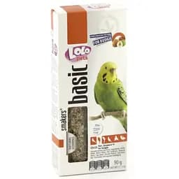 Лакомство для волнистых попугаев Lolo Pets Smakers с орехами, 90 г (LO-72113)