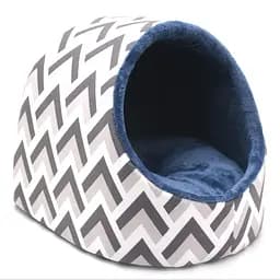 Будка для котів та собак Zoo-hunt Ложе синя №2 41х42х37 см