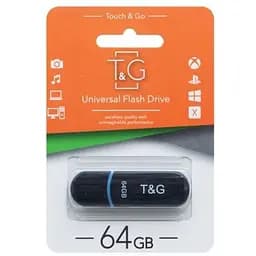 USB Flash Drive T&G 64 GB Jet 012 чорний (ЦУ-00023201)