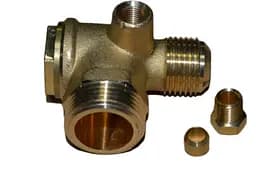Зворотний клапан різь зовнішня 3/4" M1/2" 9048003