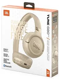 Гарнітура JBL TUNE 680NC Beige (JBLT680NCBEG) (7225528) - мініатюра 6