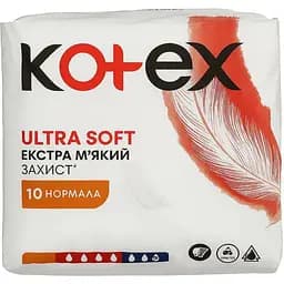 Гигиеническая прокладка Kotex Ultra Soft Normal 10 шт.