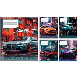 Зошит учнівський "Street legend" Yes 767902 12 аркушів1 шт. в асортименті