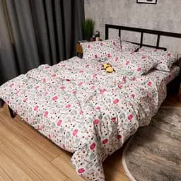 Підковдра Moon&Star Бязь Gold Люкс Cute Cats Полуторна Євро 160x220 см - мініатюра 3