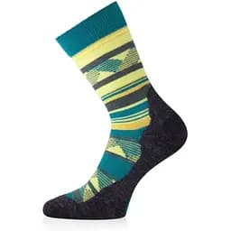 Термоноски Lasting WLI XL Жолтый/Зеленый (1054-002.003.4254)