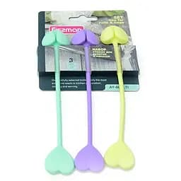 Стяжки для рулетів та пакетів Fissman 10 см 3 шт. (8895)