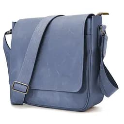 Чоловіча шкіряна сумка через плече TARWA 28х26х9 см sum0028294