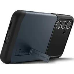 Протиударний чохол із підставкою для Samsung Galaxy S24 FE (S721) Spigen Slim Armor Metal Slate ACS08563 - мініатюра 9