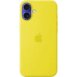 Чехол Apple Silicone Case with MagSafe для iPhone 16 Plus Star Fruit (MYYG3ZM/A) [116199]