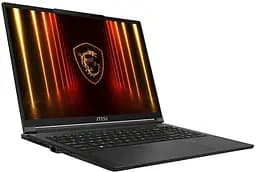 MSI Ноутбук MSI Stealth A16 AI+ A3XWIG-068UA 16" QHD+, AMD AI 9 HX 370, 32GB, F1TB, NVD5080-16, W11, чорний - мініатюра 3
