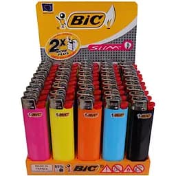 Запальнички Bic J23 Slim блок 50 шт
