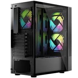 Корпус LogicConcept ARYA MESH+GLASS ARGB fans 2x140mm+1x120 мм BLACK без БЖ ATX (AT-ARYA-10-000000-0002) - мініатюра 9