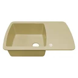 Кухонна мийка Adamant OPTIMAKS ivory 775x495x200 мм, з крилом 77,5 см - мініатюра 2