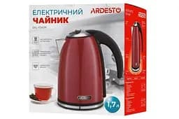 Електрочайник Ardesto EKL-F340R Red 2200 Вт teh0024525 - мініатюра 5