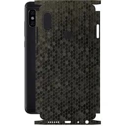 Захисна плівка StatusSKIN для Xiaomi Redmi Note 5 Корпус Вініл Соти чорні