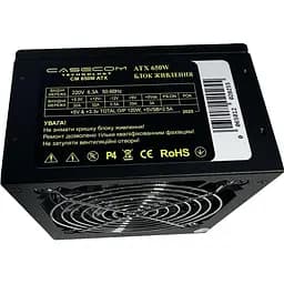 БЖ 650W Casecom, 120mm, Modular, Brown Box (CM 650M ATX) - мініатюра 2