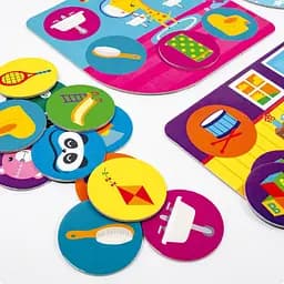 Гра настільна "Fisher Price. Лото. Мій день" VT2910-02, 4 гральні поля - мініатюра 4