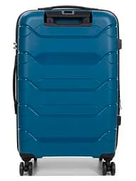 Валіза середня M поліпропілен Worldline Airtex 282 74л 64×41×26см Синій - мініатюра 4