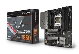 SAPPHIRE Motherboard PULSE B850 WIFI sAM5 B850 4xDDR5 M.2 HDMI DP WiFi BT mATX - мініатюра 7