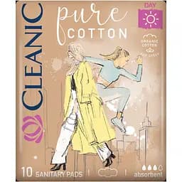 Гигиенические прокладки Cleanic Pure Cotton Day 10 шт.