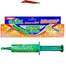 Шприц-гель Global від тарганів 40 г (145554)