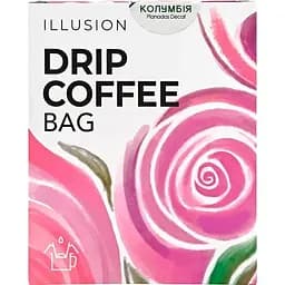 Дріп-кава Illusion Colombia Planadas Decaf, 5 шт.