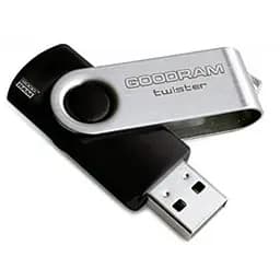 USB флеш накопичувач Goodram 8GB Twister Black USB 2.0 (UTS2-0080K0R11) - мініатюра 2