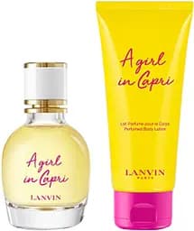Набор Lanvin A Girl in Capri 50 мл туалетная вода, 100 мл лосьон для тела