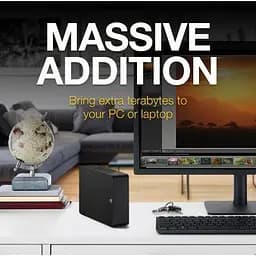 Зовнішній жорсткий диск 3.5 8TB Expansion Desktop Seagate (STKP8000400) - мініатюра 8