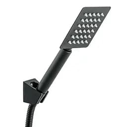 Змішувач для ванни Wezer PRO7-02-BLACK поворотний, Чорний матовий - мініатюра 3