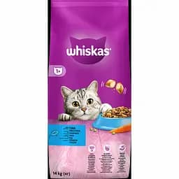 Сухой корм для котов Whiskas с тунцом 14 кг
