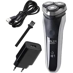 Електробритва на 3 головки з LCD дисплеєм Adler AD 2933