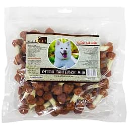 Ласощі для собак AlfPet Курячі гантельки міні 500 г