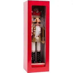 Фигурка декоративная Novogod'ko Щелкунчик 25 см золото (974680)