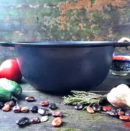 Уцінка. Котелок чавунний Наша майстерня з кришкою-сковородою 4 л (V4CP) - мініатюра 6